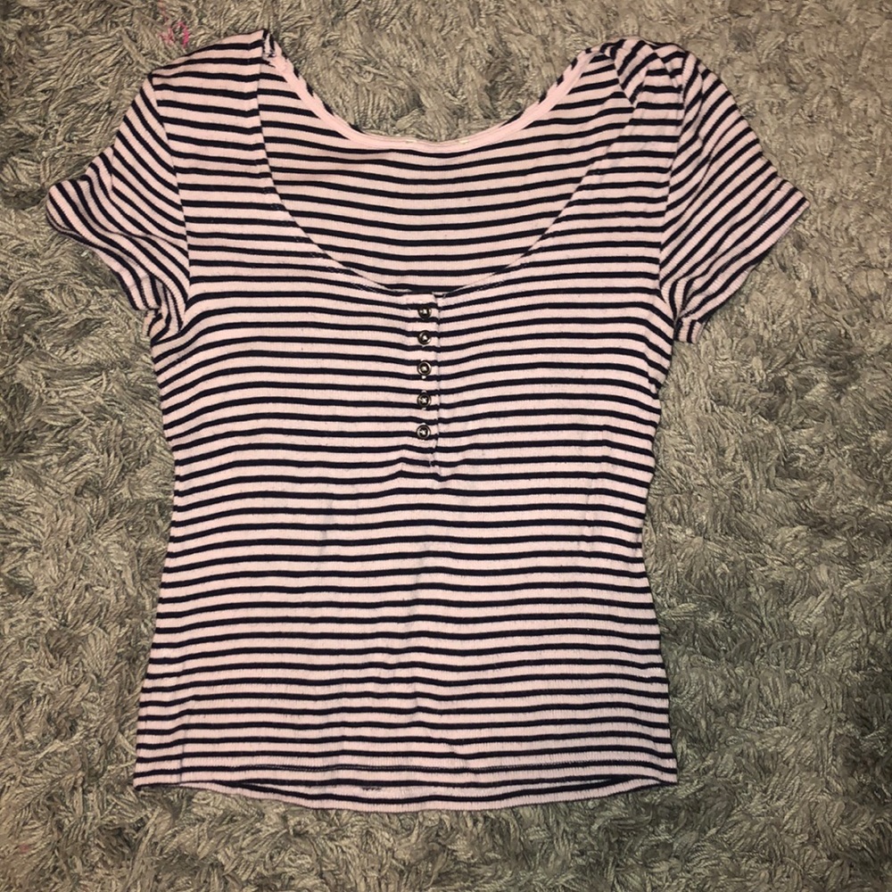 striped t-shirt